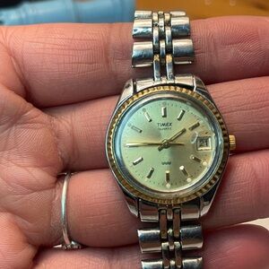 Timex Two-Tone Silver and Gold toned Watch